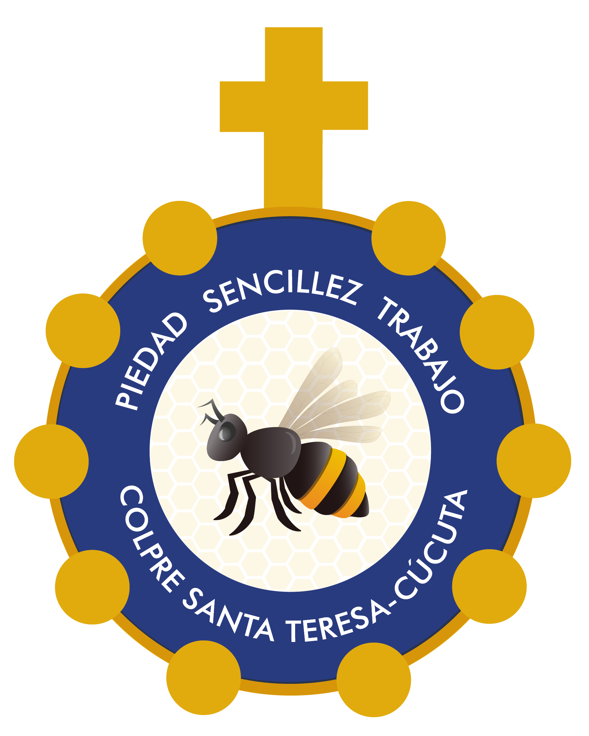 El Escudo del Colegio de La Presentación Santa Teresa